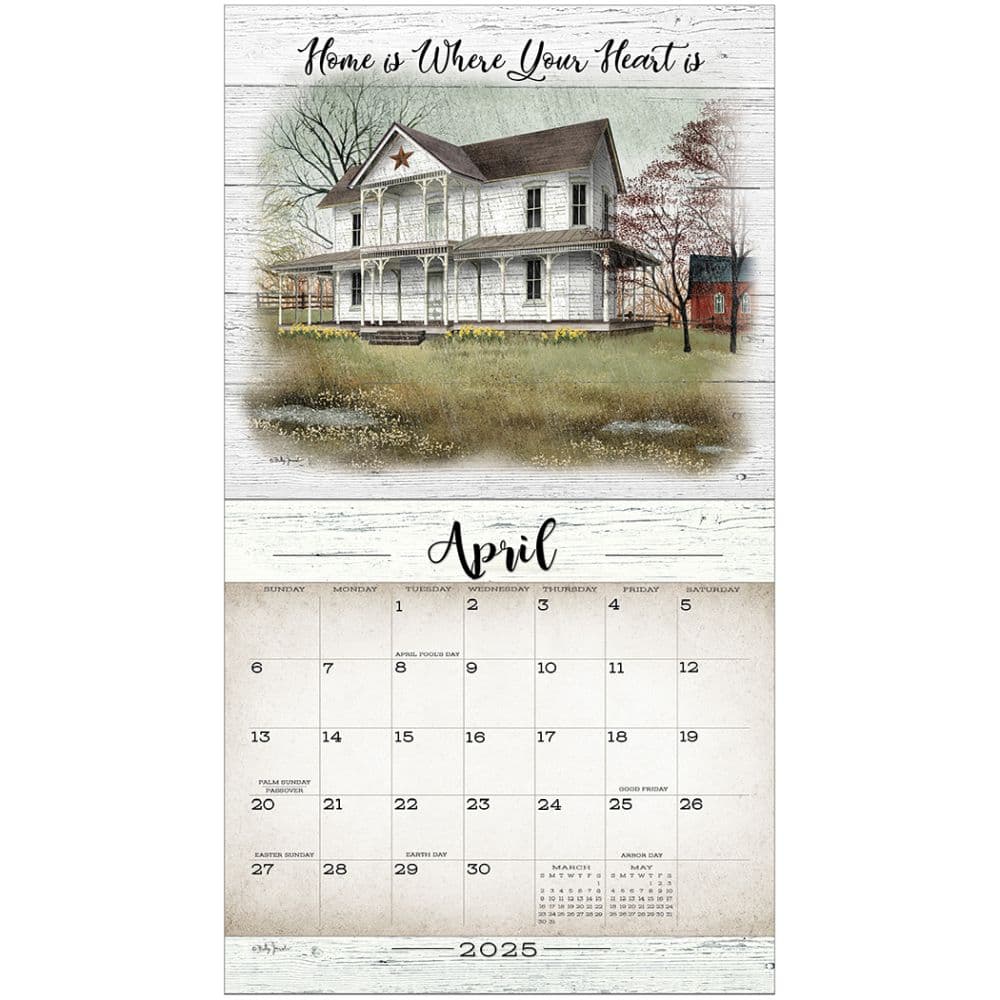 Farmhouse 2025 Wall Calendar First Alternate Image width=&quot;1000&quot; height=&quot;1000&quot;