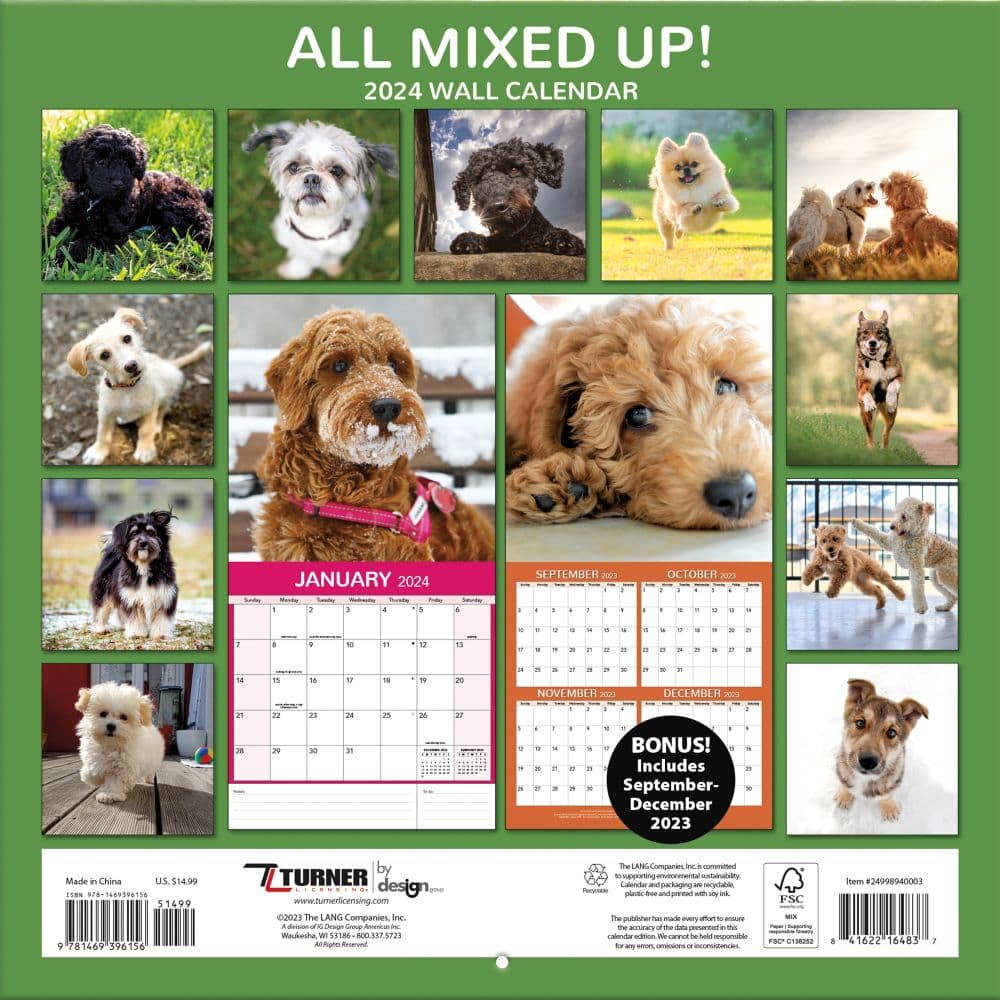 All Mixed Up! 2024 Wall Calendar First Alternate  Image width=&quot;1000&quot; height=&quot;1000&quot;