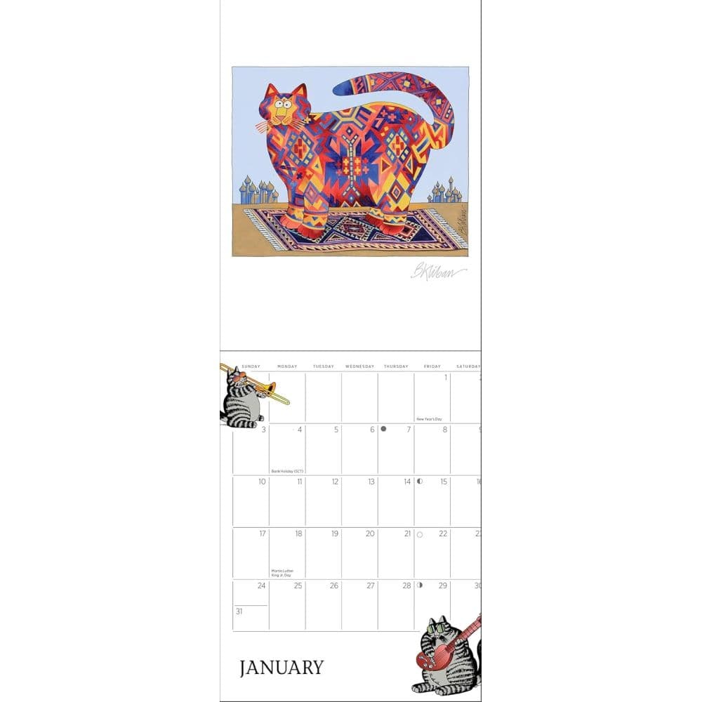 Kliban 2027 Mini Wall Calendar Second Alternate Image