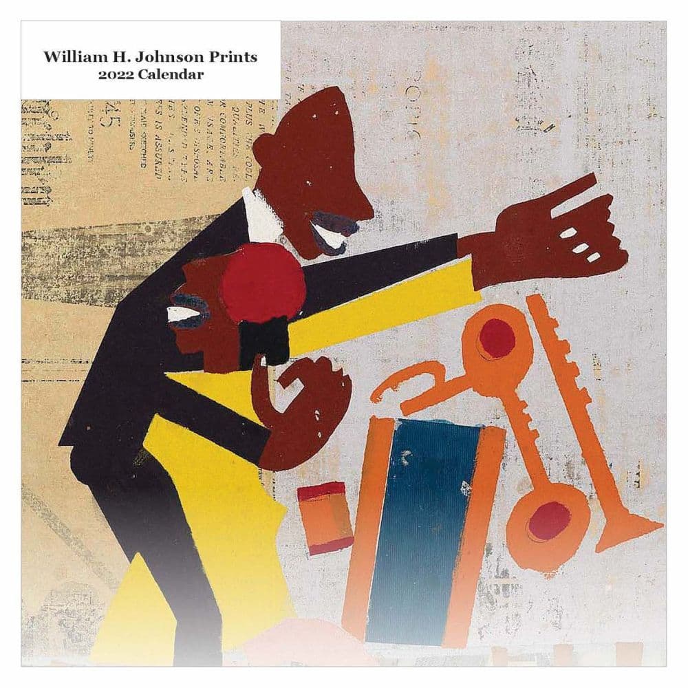 W.H. Johnson 2022 Square Wall Calendar