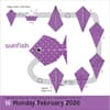 image Origami 2026 Desk Calendar Third Alternate Image