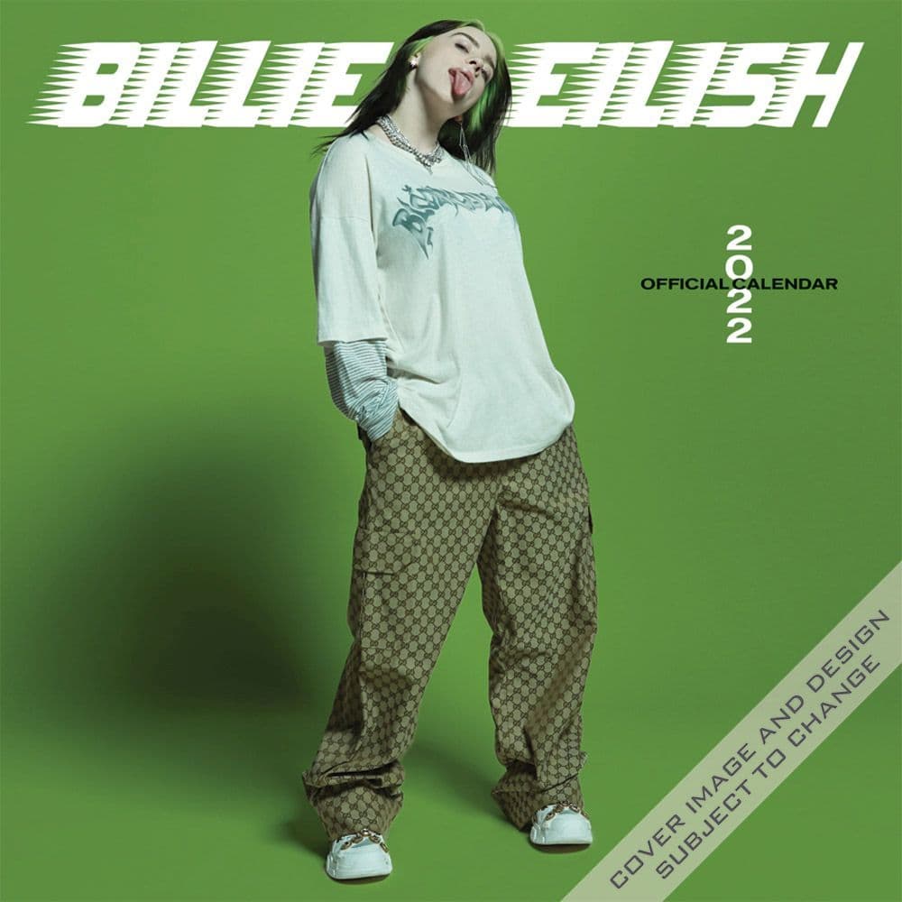 Billie Eilish 2022 Wall Calendar - Calendars.com