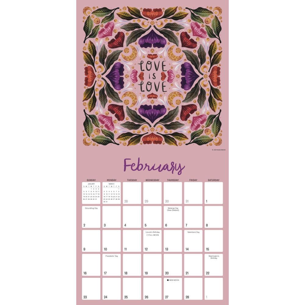 Nature and Hope Artwork By Kristin Heldt 2025 Wall Calendar Second Alternate Image width=&quot;1000&quot; height=&quot;1000&quot;