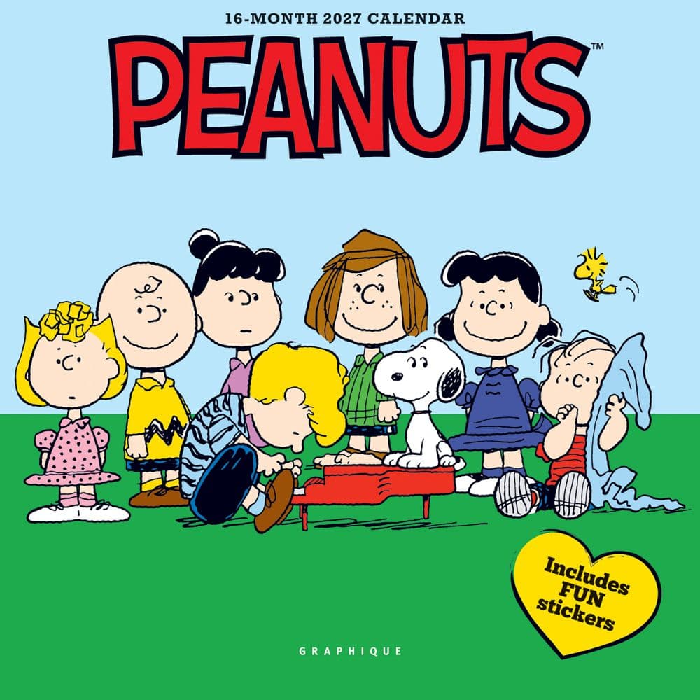 image Peanuts Happiness Is 2027 Wall Calendar Main Product Image