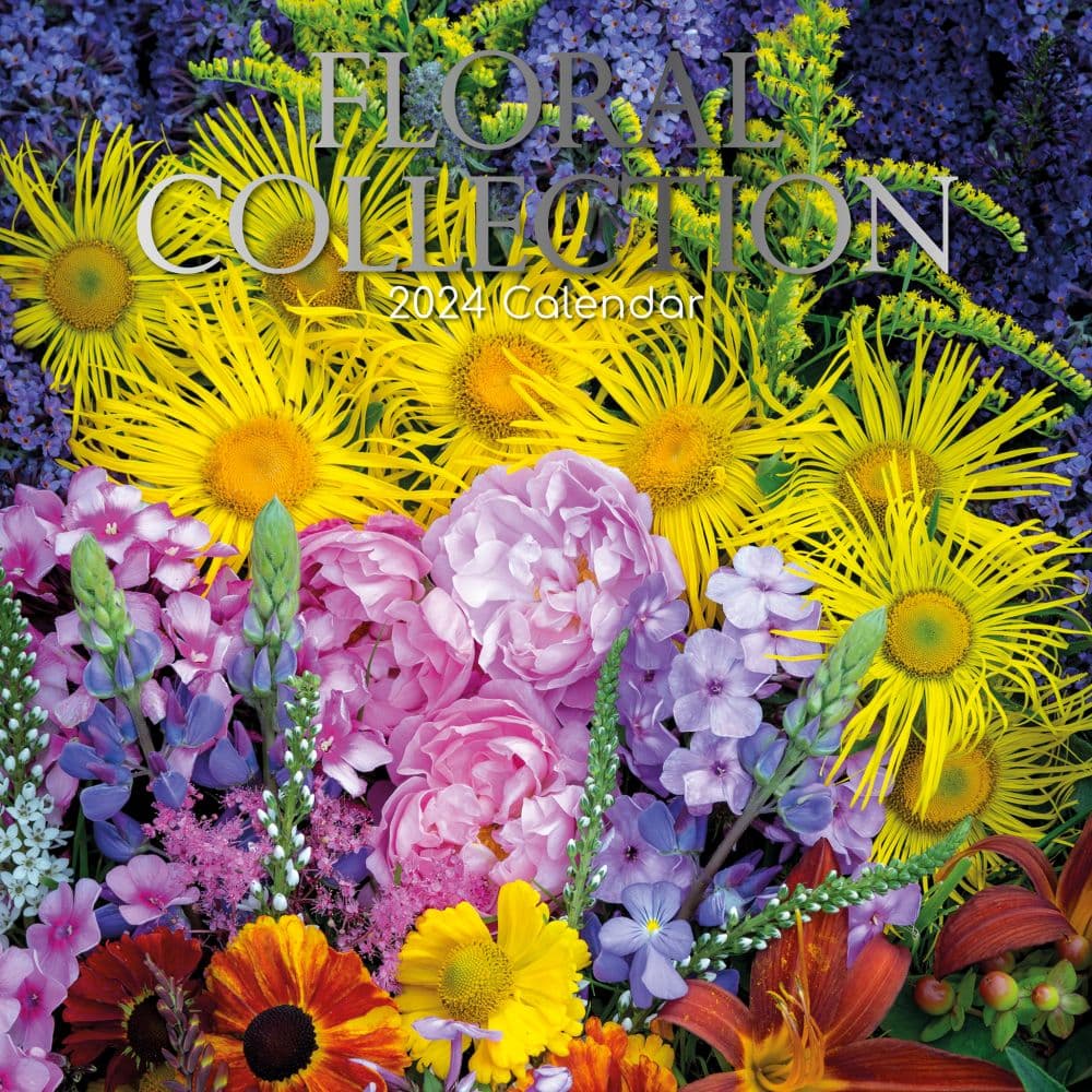 Floral Collection 2024 Wall Calendar