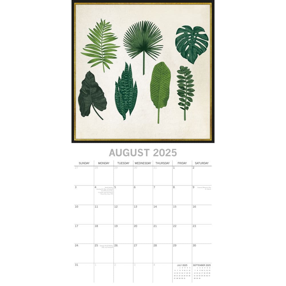 Botanicals 2025 Wall Calendar Third Alternate Image width=&quot;1000&quot; height=&quot;1000&quot;