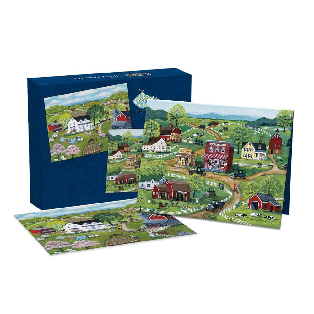 Spring Days Assorted Boxed Note Cards by Mary Singleton Main Image