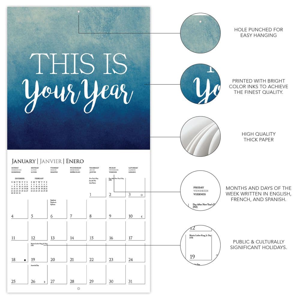 Best Day Ever 2026 Mini Wall Calendar Second Alternate Image