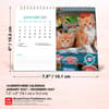 image Kittens 2027 Double View Easel Desk Calendar Sixth Alternate Image