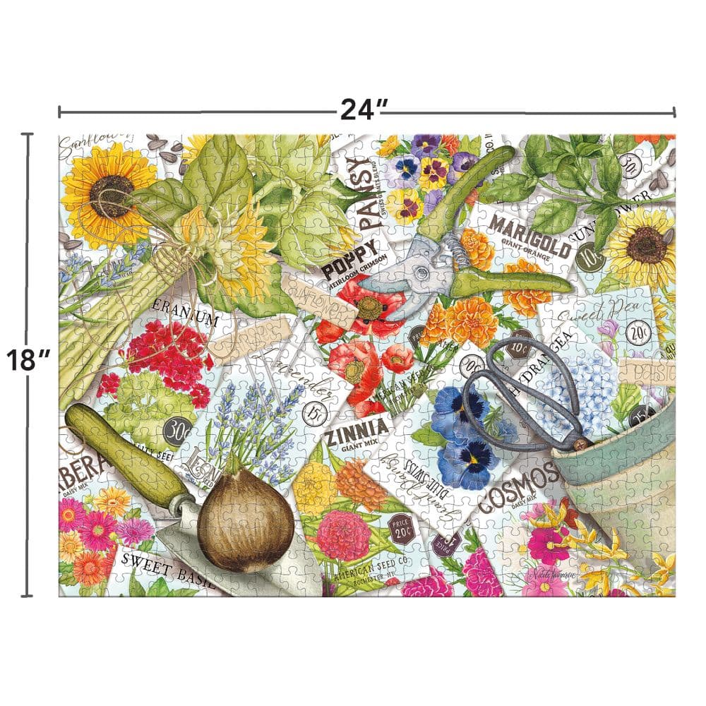 Planting Seeds 500 Piece Puzzle Fifth Alternate Image