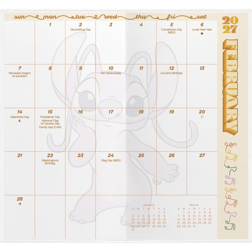 Disney Stitch 2027 Pocket Planner Second Alternate Image
