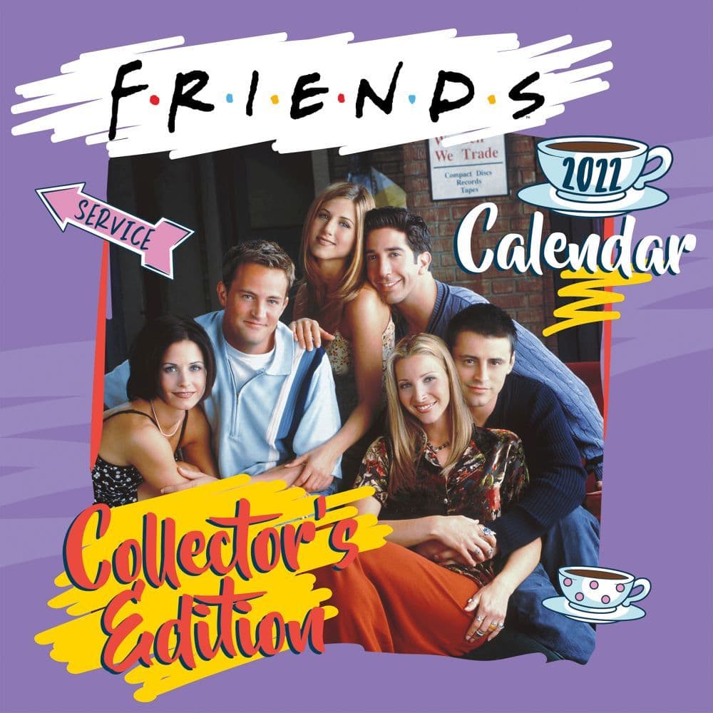 Friends Collectors Edition 2022 Wall Calendar