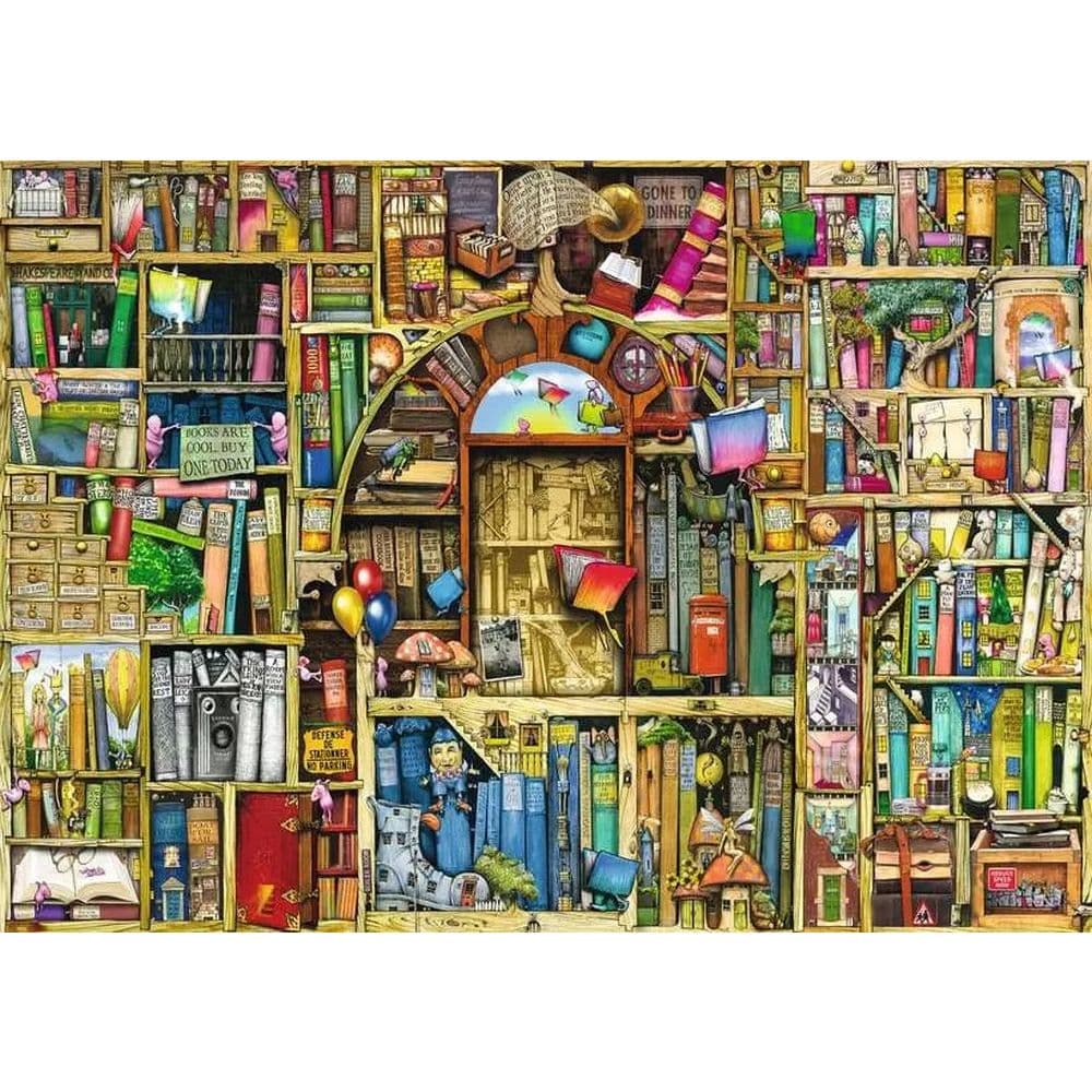 Bizarre Bookshop 2 1000 Piece Puzzle First Alternate Image