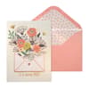 image Floral Envelope Mother's Day Card