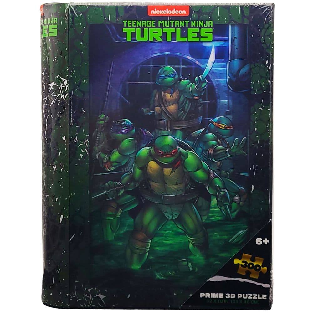 Teenage Mutant Ninja Turtles 300 Piece 3D Puzzle Main Product Image width="1000" height="1000"