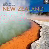 image New Zealand 2026 Wall Calendar  Main Image