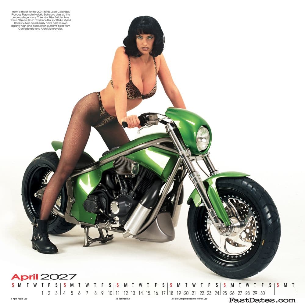 Iron and Lace 2027 Wall Calendar Fifth Alternate Image