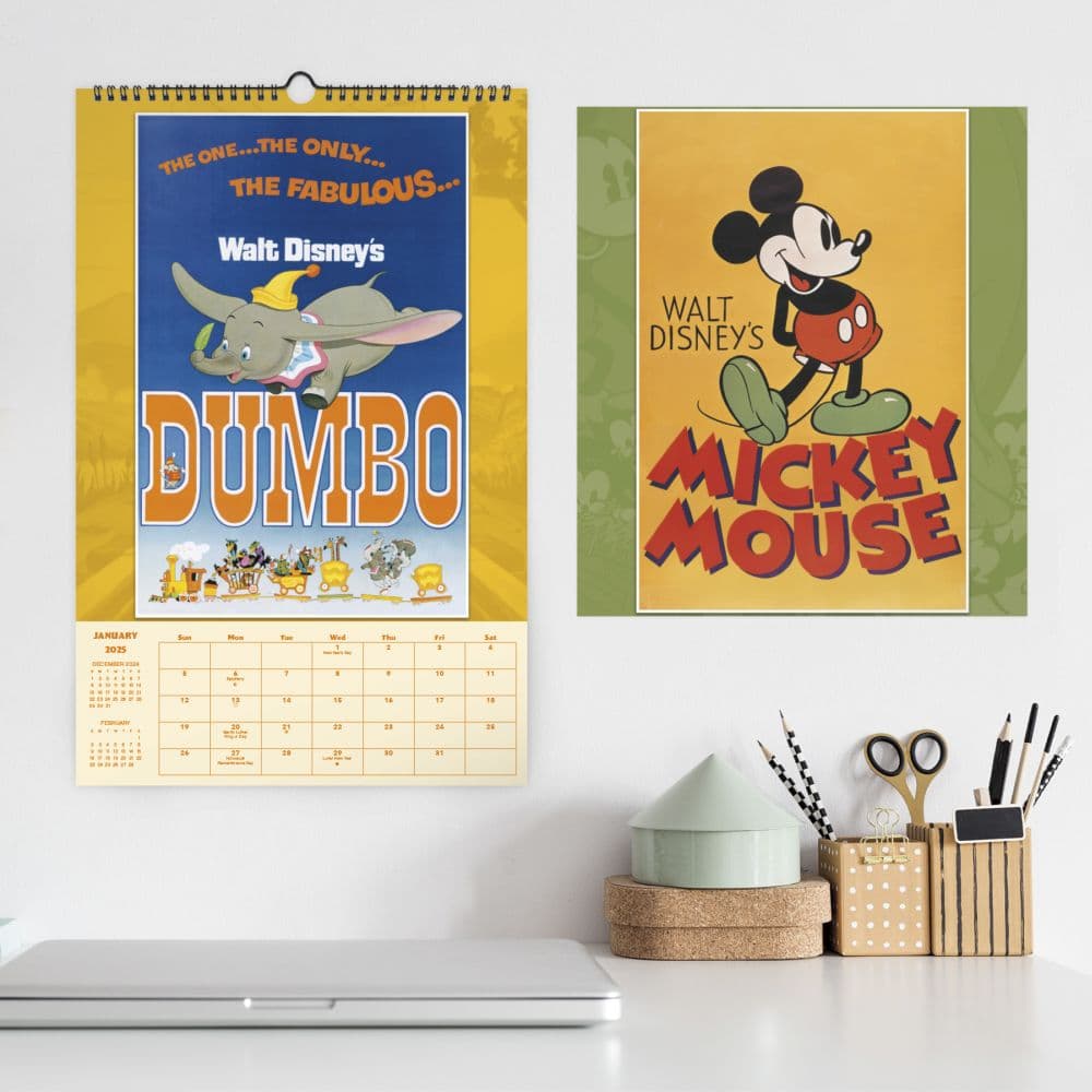 Disney Classic 2025 Poster Wall Calendar Alt4