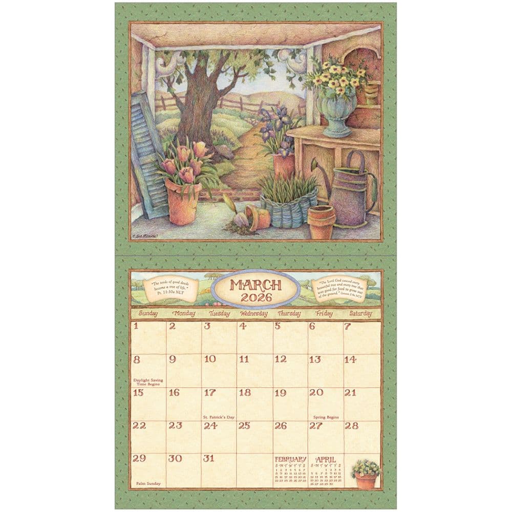 Faithful Moments by Lisa Blowers 2026 Wall Calendar Second Alternate Image