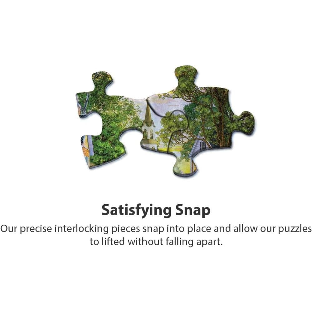 Blissful Borough 1000 Piece Puzzle Fifth Alternate Image