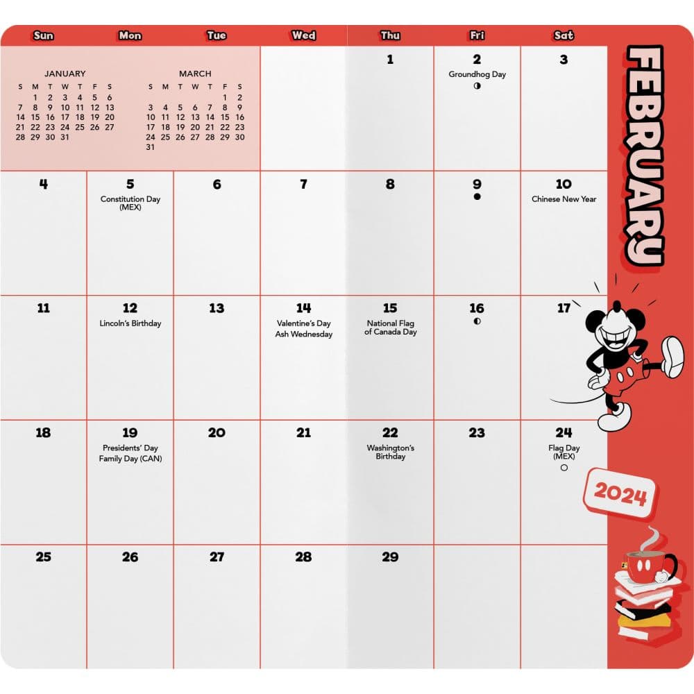 Mickey Mouse 2025 Pocket Planner