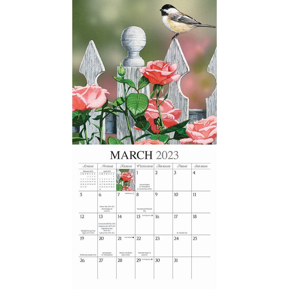 Feathered-Friends-2023-Mini-Wall-Calendar - Calendars.com