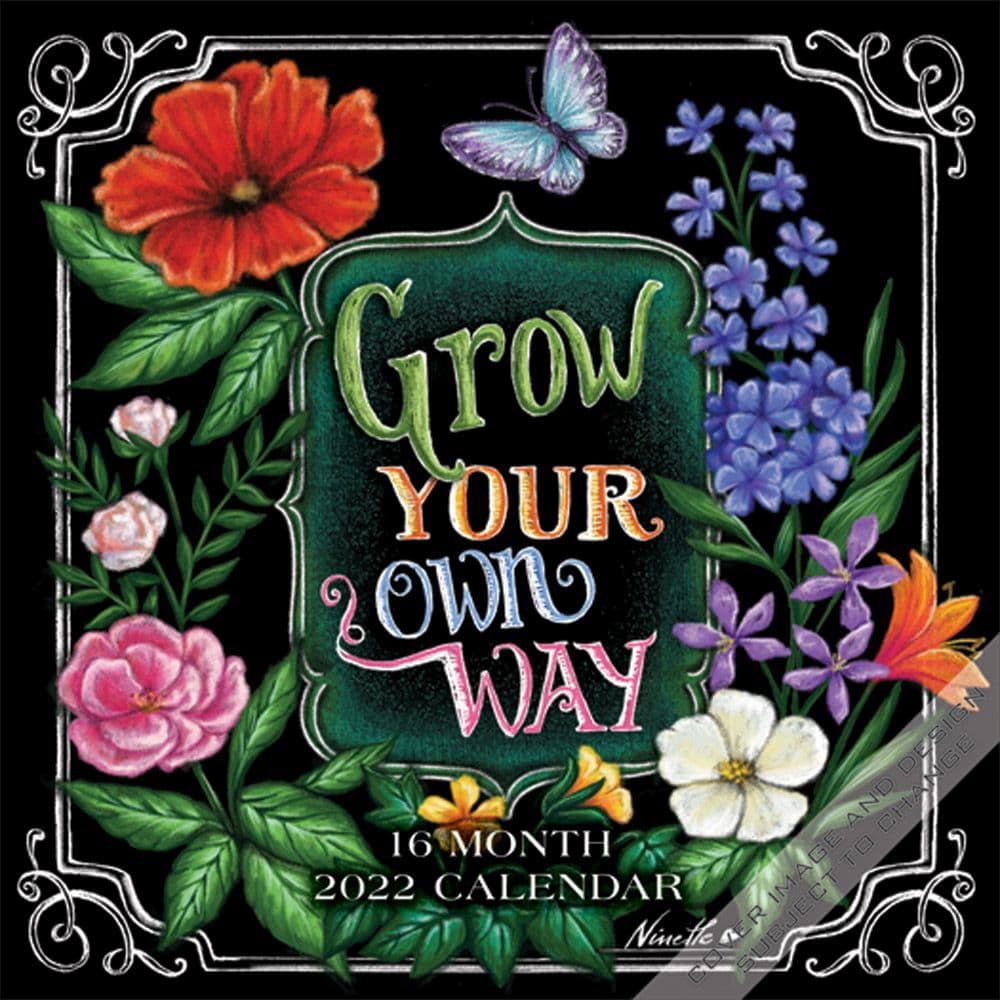 Grow Your Own Way 2022 Mini Wall Calendar