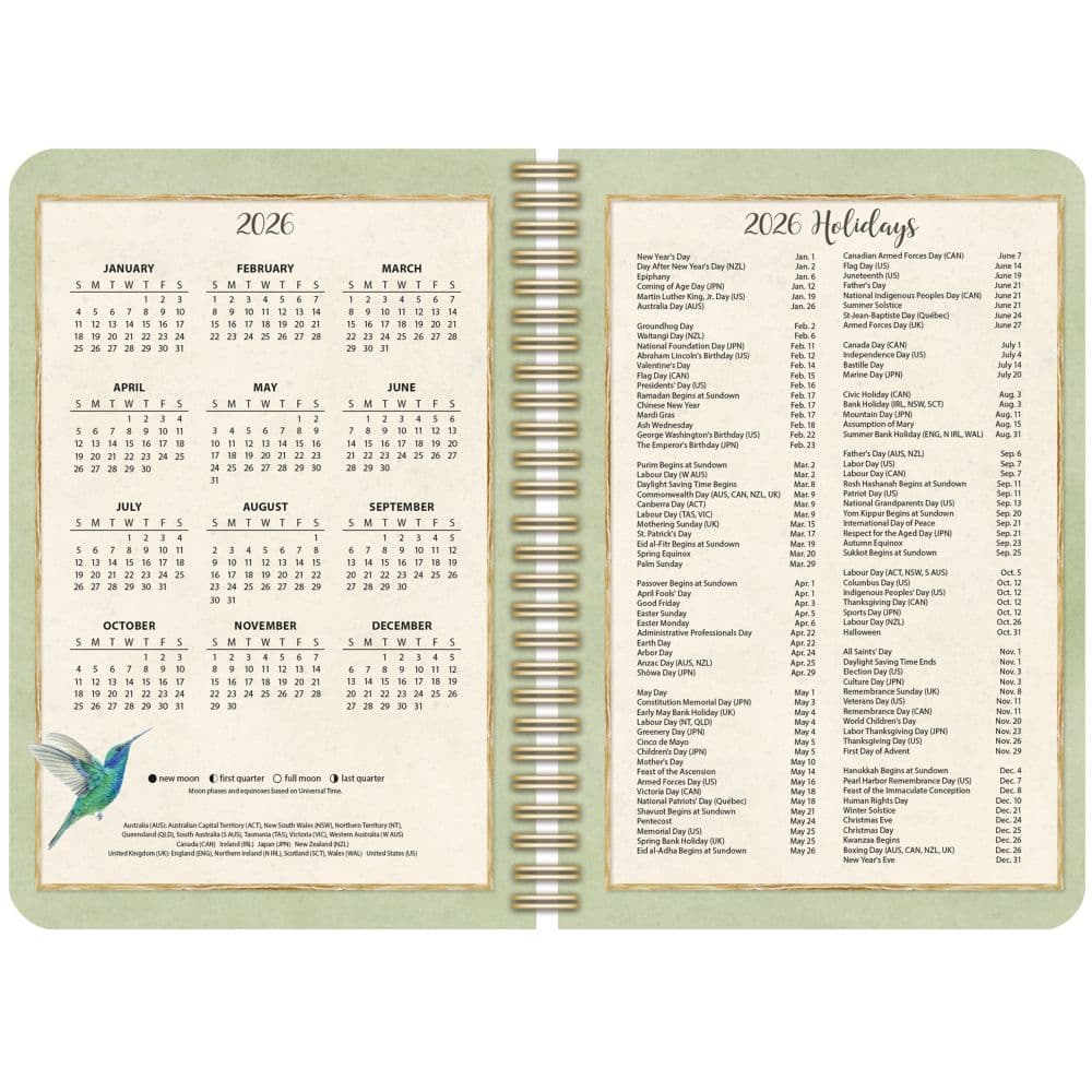 Birds in the Garden 2026 Planner_ALT3