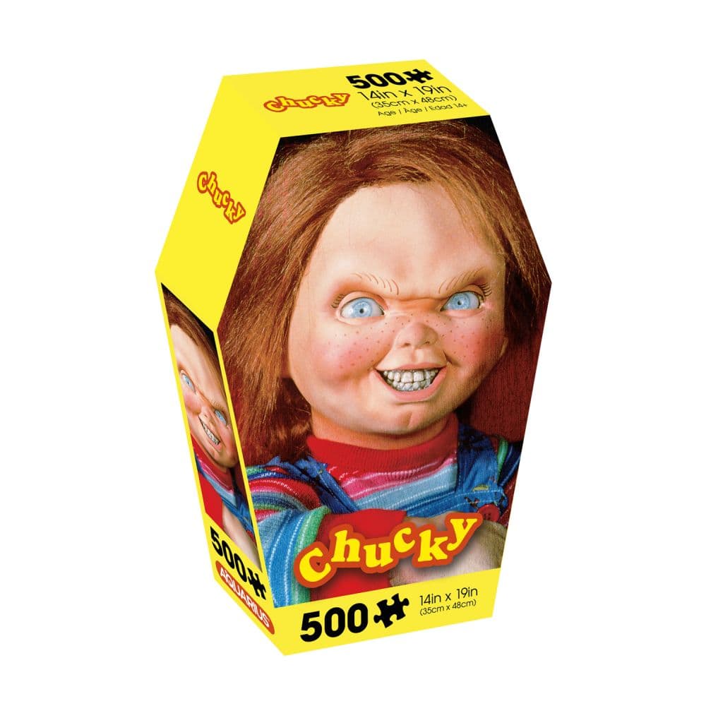 Chucky Coffin 500 Piece Puzzle Main Product Image