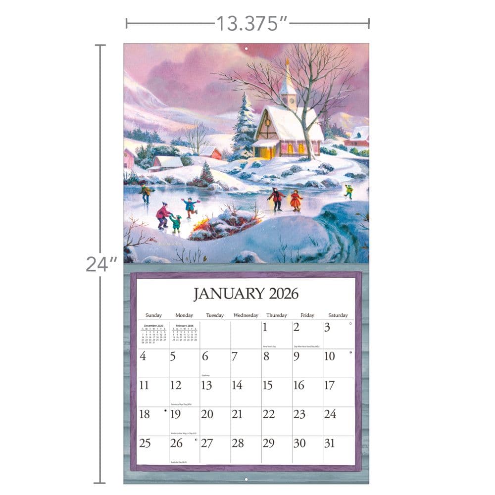 Simple Country 2026 Wall Calendar by Michael Humphries_ALT6