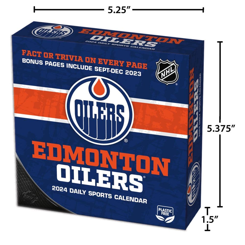 Edmonton Oilers 2025 Desk Calendar