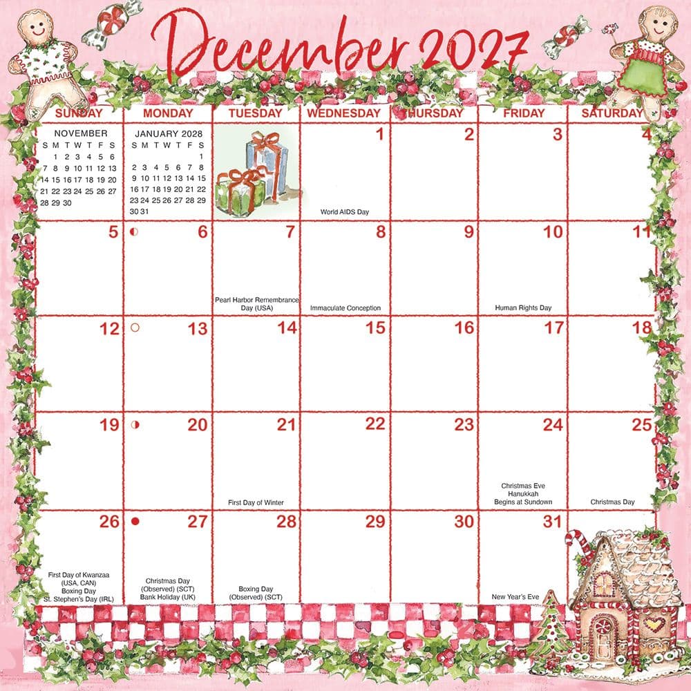 Joyful Seasons Magic Grip 2027 Wall Calendar Second Alternate Image