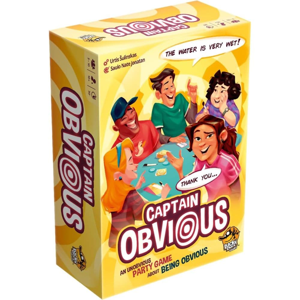image Captain Obvious Competitive Party Game