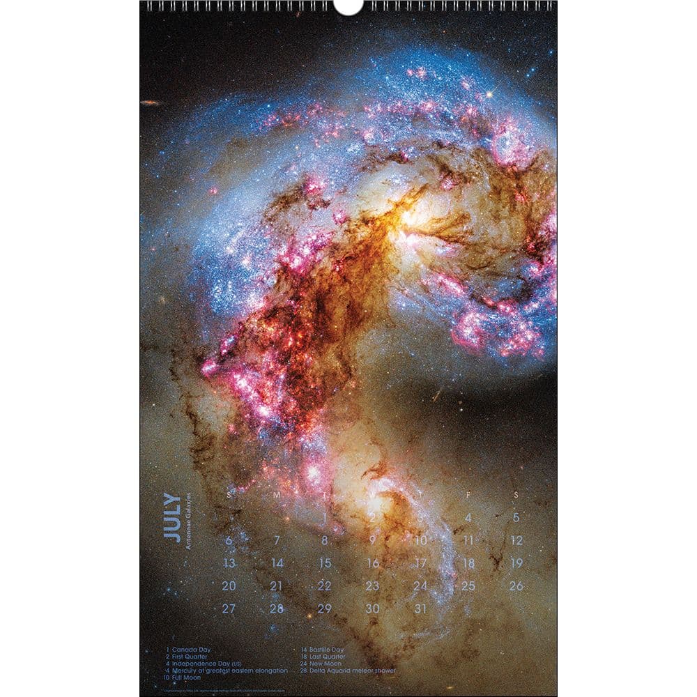 Deep Space Big Pic 2025 Wall Calendar Third Alternate Image width="1000" height="1000"