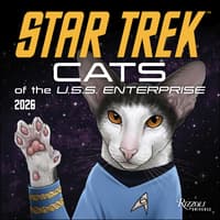 image Star Trek Cats 2026 Wall Calendar Main Image