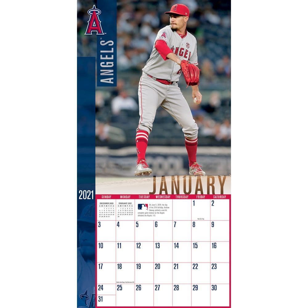 Los Angeles Angels Wall Calendar