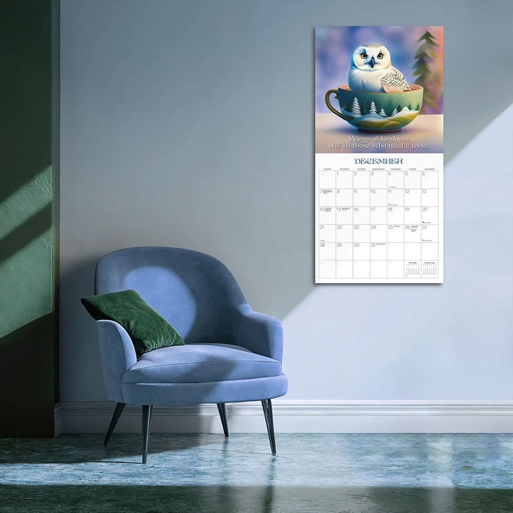 Teacup Wisdom 2025 Wall Calendar