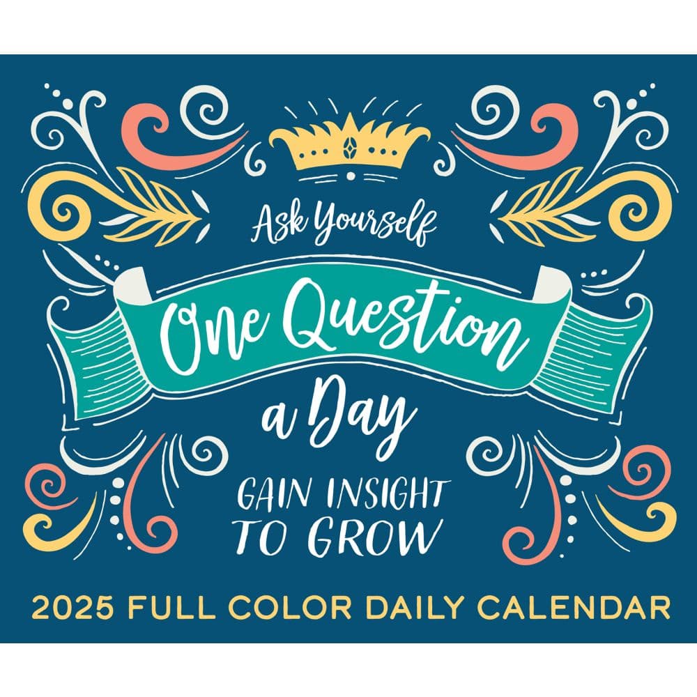 One Question A Day 2025 Desk Calendar Main Image