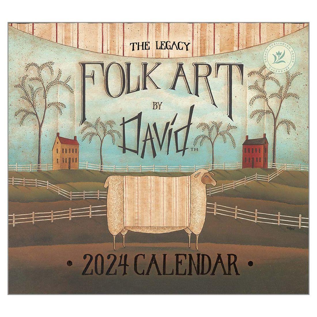Folk Art By David 2025 Calendar