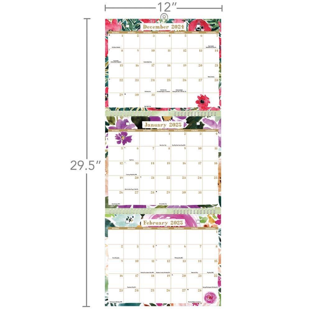 Grow Wild Triview 2025 Wall Calendar Sixth Alternate Image width="1000" height="1000"