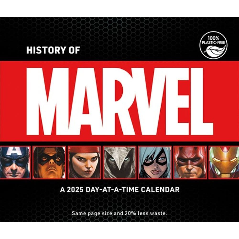 Marvel History 2025 Desk Calendar Ninth Alternate Image