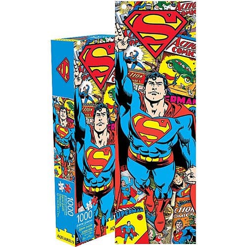 Retro Superman 1000 Piece Puzzle Main Image
