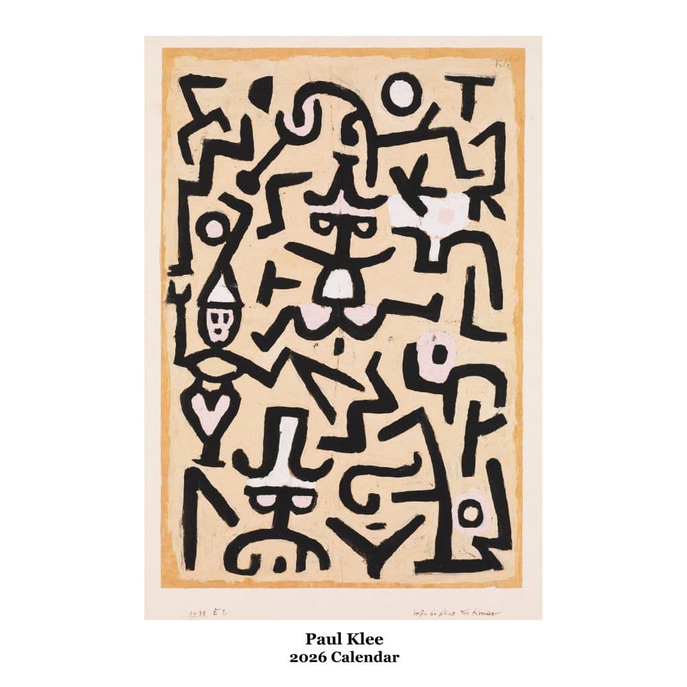 Klee Poster 2026 Wall Calendar Main Product Image