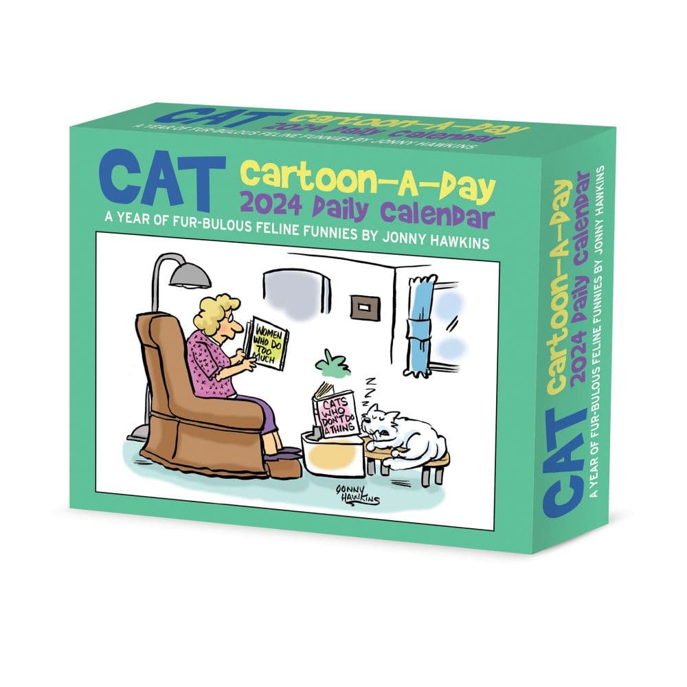 Cat Cartoon A Day 2024 Desk Calendar Calendars Com   64033c01 E358 4713 9d64 59060a605e87