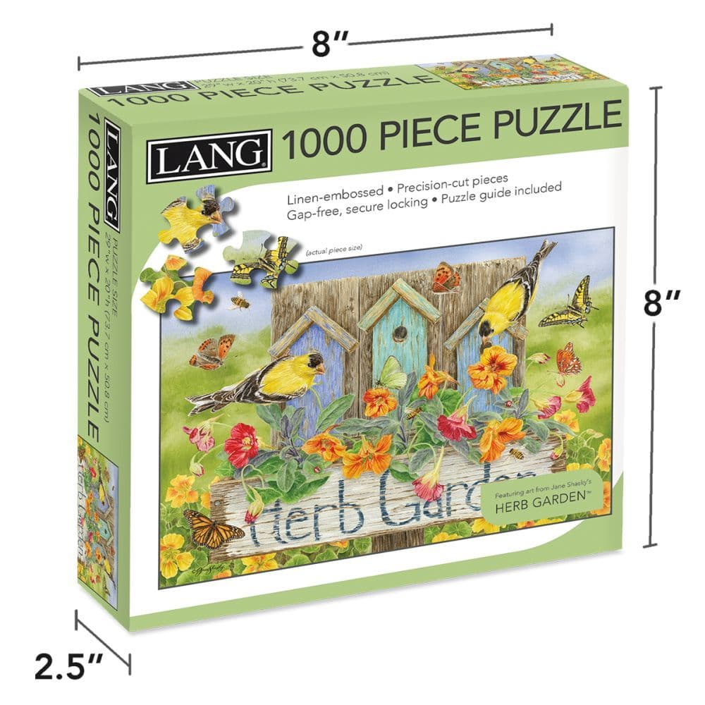 Herb Garden 1000 Piece Puzzle by Jane Shasky Alternate Image 3