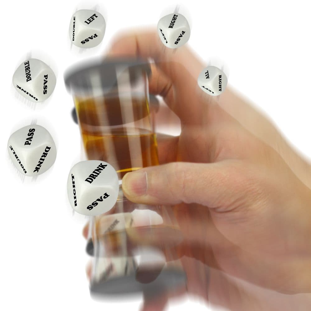 Barbuzzo Loaded Dice Adult Drinking Game Third Alternate Image