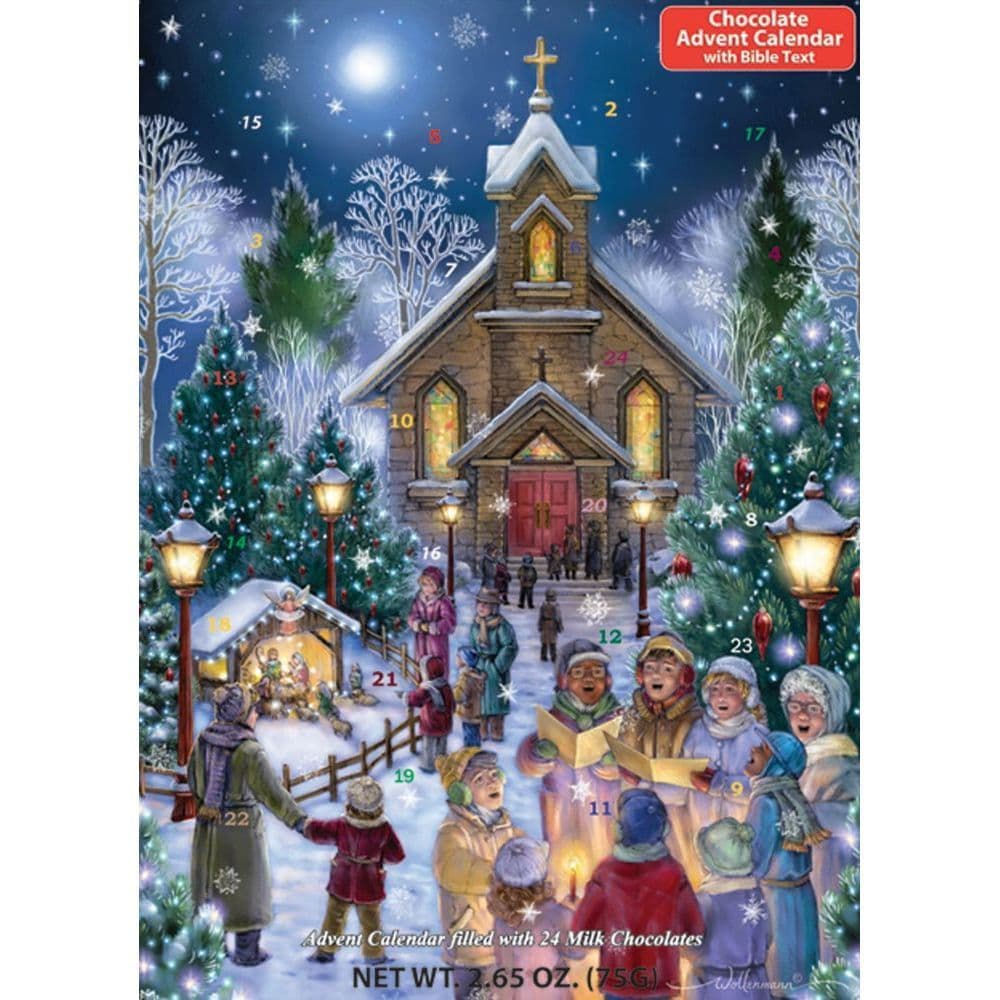 Christmas Eve Chocolate Advent Calendar - Calendars.com