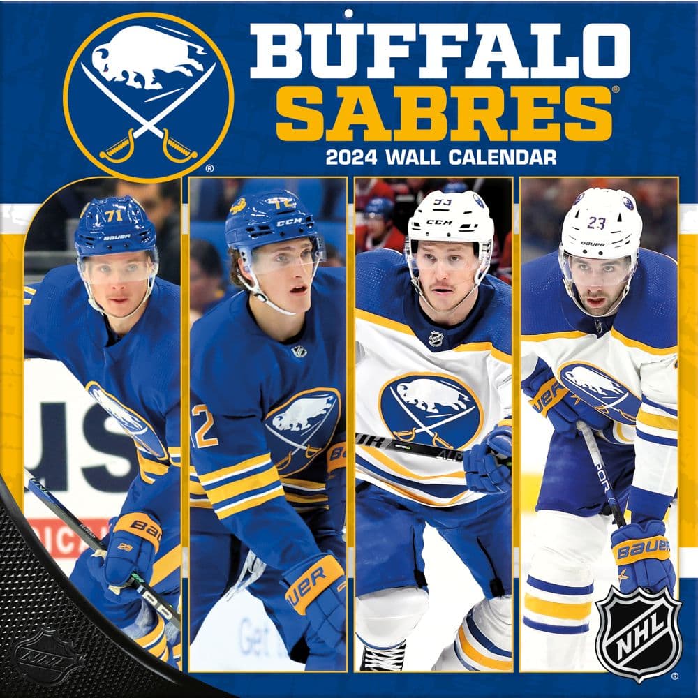 Buffalo Sabres 2024 Wall Calendar Main Product Image width=&quot;1000&quot; height=&quot;1000&quot;