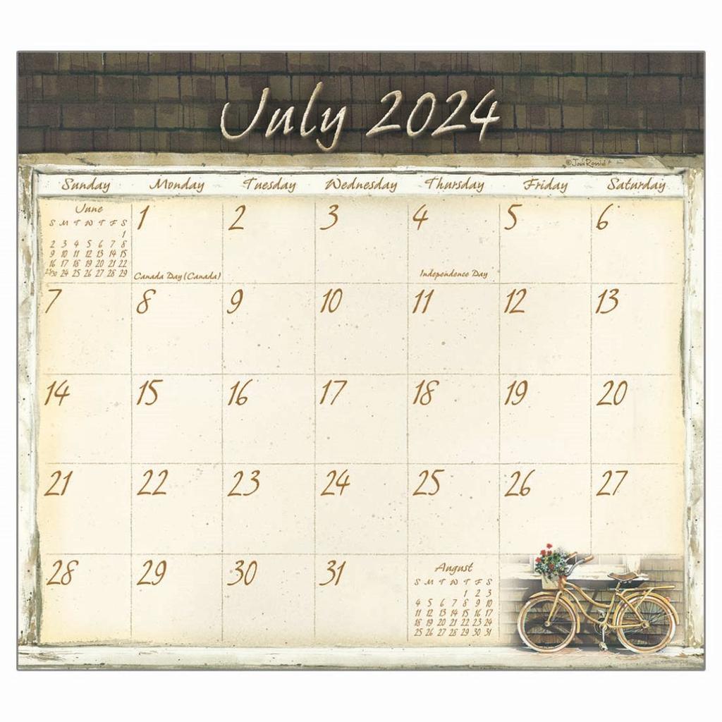 image Life Itself 2024 Magnetic Calendar Pad