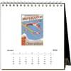 image Skiing 2026 Easel Desk Calendar Second Alternate image